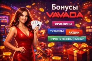 Бонусы и промокоды в Vavada казино